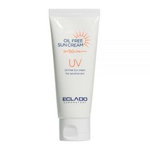 에끌라두 오일 프리 선 크림 SPF50+ PA++++, 70g × 2개