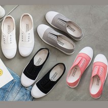 밴시 끈없는 단화 운동화