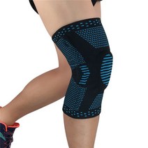 무릎 팔꿈치 보호대 1pc 무릎 패드 중괄호 스포츠 지원 Kneepad 남성 관절염 수호자 압축 슬리브, 03 네이비 블루_01 M