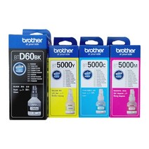 브라더정품잉크 BTD60 BT5000 T720DW T710W T810, 파랑(BT5000C), 1개