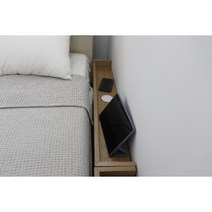 아이린 침대틈새선반 사이드테이블 틈새수납, 저상형A-기본형, 애쉬