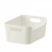 이케아 VARIERA 바리에라 수납함 화이트 24x17cm 301.772.57, basket