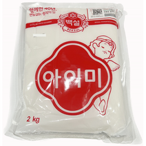 백설 아이미 2kg 중식용 업소용 식당용 조미료 L 글루탐산나트륨, 1개