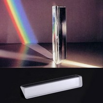 삼각형 컬러 프리즘 K9 광학 유리 직각 반사 삼각형 프리즘 교육용 광학 스펙트럼 드롭 배송