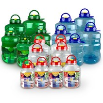 매실통 과실주 담금주 발효용 PET병, [블루]25L, 1개