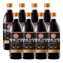 해표 요리명장 양조간장 500ml, 8개