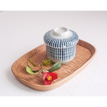 일본 뚜껑 계란찜그릇 자왕무시 볼, 01 빗살 패턴, 1개