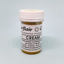 공예몰 Sugarflair 슈가플레어 13. Cream 슈가크래프트 설탕공예 색소