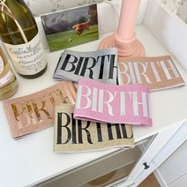 Girl Gorgeous Shoulder Ribbon 걸고져스어깨띠, 골드