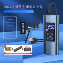 레이보 공기주입기 자동차 셀프 공기압 휴대용 주입기 타이어 체크, 5번