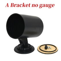 범용 자동차 52mm 연기 렌 타코미터 RPM 터보 부스트 게이지 바 진공 수온계 12V 가솔린 오일 압력, 08 A Bracket no gauge