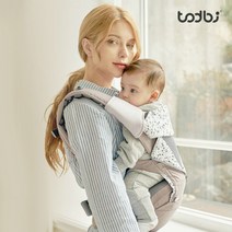[토드비] 에어피셀 힙시트 올인원아기띠, 색상:에쉬블루