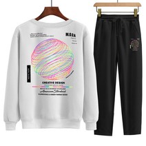 SET 슈프림 특양 오버핏 맨투맨 특양일자팬츠 오션 트레이닝세트