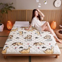 접이식매트리스 3단 접이식 싱글 1인용 바닥 매트리스다다미 매트리스 두꺼운면 바닥 슬리핑 매트 여름 접