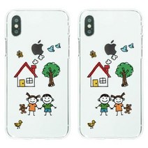 아이폰XS케이스 너나우리 소프트젤리케이스 갤럭시노트9:나와너, 1개