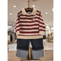 쇼콜라 퍼티티셔츠데님바지세트 가을겨울외출복 TTMWTS032D1