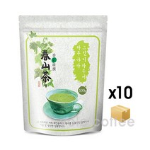 하루야마 그린티 파우더 500g 10개(1박스, 10개