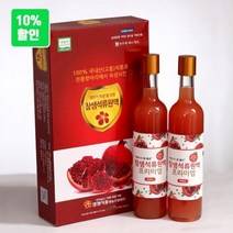 참샘식품 국내산 고흥 석류 원액프리미엄 500ml 2병, 4병, 2개