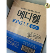 메디웰 프로틴 1.5 균형영양식 200ml x 30팩 1개, 10개
