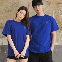 헤링본 남녀공용 여름 16수 면티 반팔 데일리 티셔츠 공용 오버핏 일상복 TE504