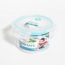 한진신선에코락밀폐용기-원형소330mL벌크1p반찬통