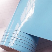 울트라 광택 피아노 블랙 자동차 랩 비닐 필름 광택 스티커 자체 접착 자동 데칼 버블 무료 콘솔 컴퓨터 노트북 스킨, 푸른, 10cm x 152cm
