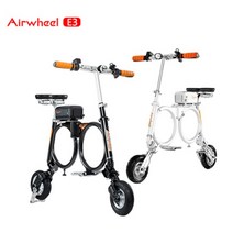 AirWheel 초소형 접이식 전동 스쿠터, E3, 블랙