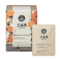 오설록 귤꽃향을 품은 우잣담 과실차, 1.8g, 3개