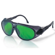 연구실 적외선 눈보호용 플라스틱테 차광보안경 실험실용 방역 고글, OTOS 1.7