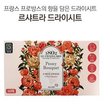 [DREAM] 르 샤 트 라 시 트 형 섬 유 유 연 제 4 0 매 입 피 오 니 부 케 향 섬 유 유 연 제, 1개