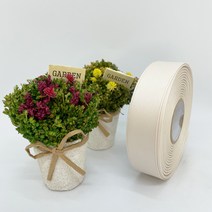 포장 리본 끈 제이제이리본 무광양면25mm 40mm 41컬러 (길이 45M ) 공단리본, NO04