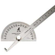 QMU820162신와 분도기 62499 No.19 각도기게이지 노기스 측정