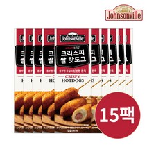 쟌슨빌 크리스피 핫도그! 15팩!, 80g, 15개