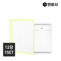 국내산 APEE443-HWK 위닉스 펫 PET 전처리필터 12장, 단품