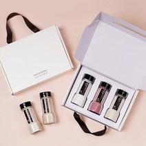 소금공장 3조세트 29종 소금답례품 조문답례품 돌잔치답례품 돌답례품 장례답례품 결혼식답례품 명절답례품, 핑크비트+핑크강황+핑크비법, 1세트