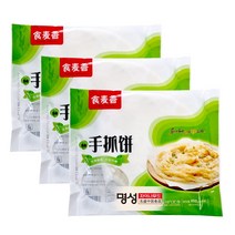 [명성차이나푸드] 숴우좌빙 중국부침떡 수좌병 충유빙 스마이샹 파맛(5매입/450g), 3봉
