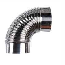 장작 연결 화로 굴뚝 히터 머리 볶은 화목난로, T04-1메터 두꺼운 스테인레스 연기파이프