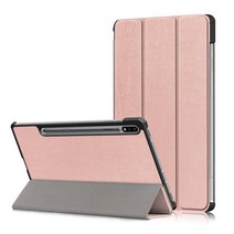 삼성 탭 S7 Fe S8 플러스 커버 용 케이스 갤럭시 Plus FE 코크 펀더 패션 페인, Rose Gold