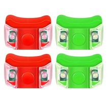 보트 요트 모터 자전거 사냥 밤 실행 낚시에 대 한 4 x LED 탐색 조명, 01 as shown