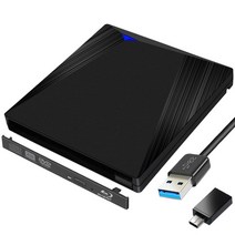 블루레이 플레이어 ODD 외부 외장형 블랙 블루 레이 플레이어 케이스 C USB3.1 + USB 3.0 SATA 12.7mm 외부, 02 12.7MM Blu-ray