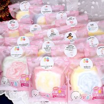 달콤플러스 개별포장 롤 솜사탕 어린이집 답례품 유치원생일선물 축하메세지무료 소풍 체육대회 워크샵 교회 간식 과자세트, 메론향