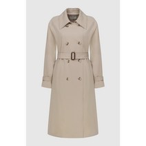 [정품] LINE(라인) [라인 어디션] N673 에디론 더블버튼 버클 벨티드 트렌치 코트(NGTCMB9800)