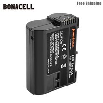 Bonacell 2800mAh EN-EL15 ENEL15 및 EL15 카메라 배터리 Nikon DSLR D600 D610 D800 D800E D810 D7000 D7100 D720, CHINA_1 Pack Battery, 01 1 Pack Battery