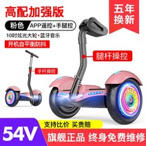 호버보드 10inch 팔걸이 킥보드 투휠보드 전동휠, C01-36V, T13-54V풀옵션 플래그버전