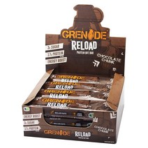 Grenade Carb Killa 고단백 에너지바 초콜릿＆귀리 비건식품 아침대용간식 저당 섬유질풍부 12개입 1세트