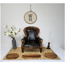 [대여] 백일 전통의자 100일 스튜디오 의자, 4월 15/16일, B 백일 전통의자, 여아 백일한복1(노랑치마)
