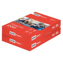엑소(EXXO) A4 복사용지(A4용지) 85g 1000매(500매 2권), 상세 설명 참조