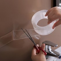 인터바겐 요술 괴물 도깨비 실리콘 단면 테이프 실리콘테이프 0.8mm*30mm*5M, 1개