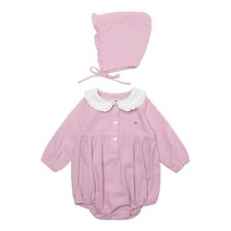 [블루독베이비8] FW22 미니체크프릴바디수트 HJ (42A1360404) (BLUEDOG BABY 유아 출산 백일 선물 도트 강