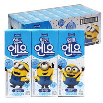 엔요 유산균음료 플레인, 200ml, 24팩